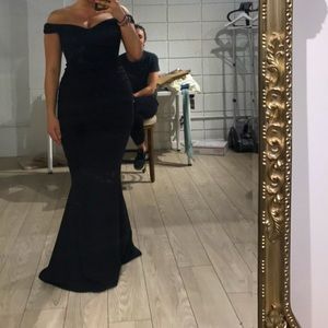 Black gown